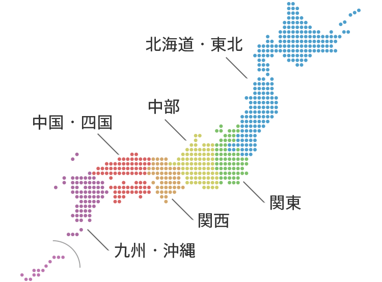 全国70自治体以上 全国各地の自治体で活用の輪が広がっています